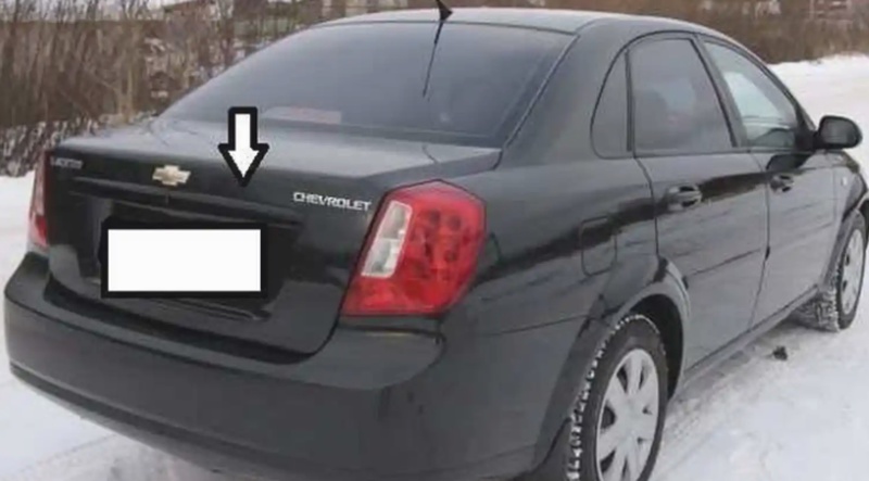 Крышка багажника от Daewoo Lacetti